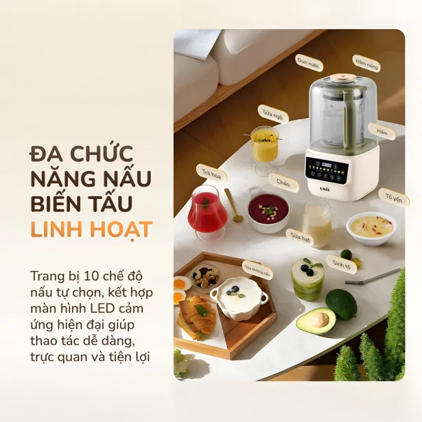 Máy Làm Sữa Hạt Unie UCB15