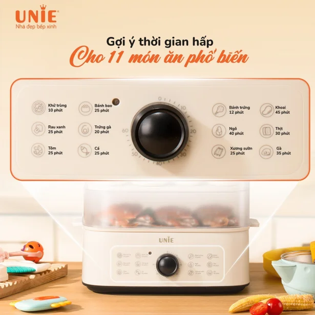 Nồi Hấp Unie UE560 18 Lít