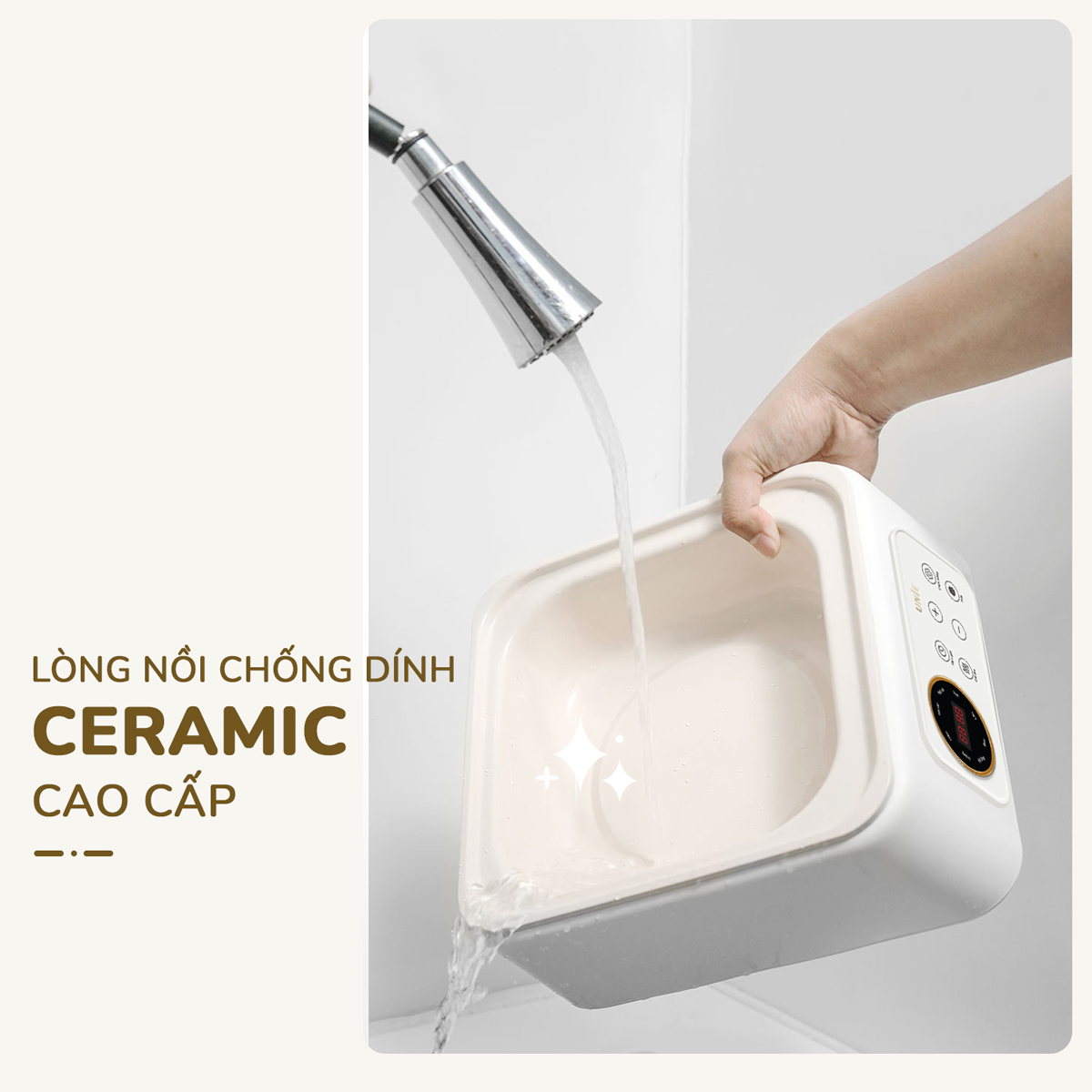 Nồi Lẩu Hấp Đa Năng Unie UE668 10 Lít 7
