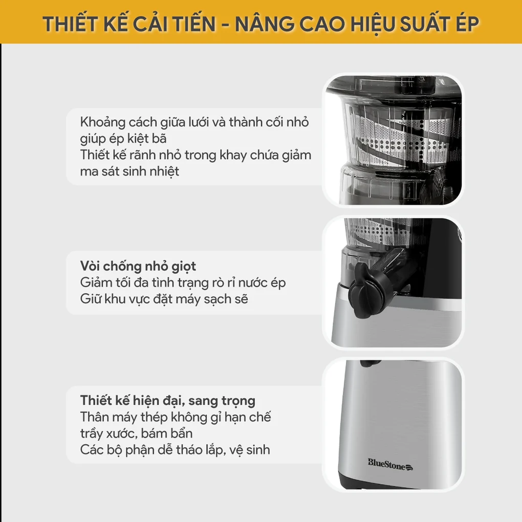 Máy Ép Chậm BlueStone SJB-6557 4