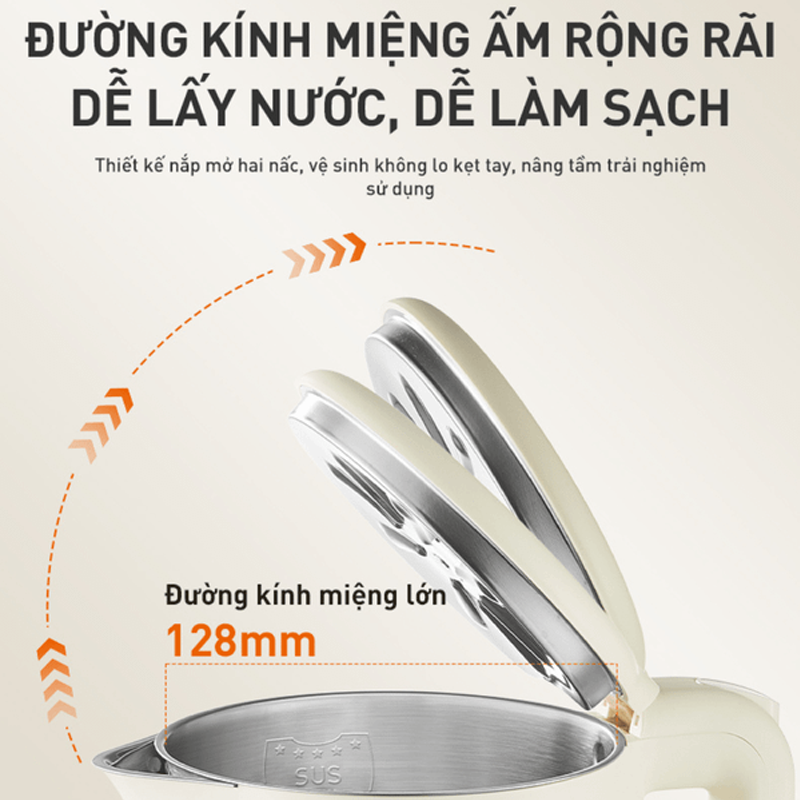 Ấm Đun Siêu Tốc Joyoung JEK-188 1.5 Lít 4