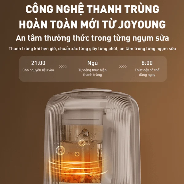 Máy Làm Sữa Hạt Đa Năng Joyoung JHSB-602 Pro 3