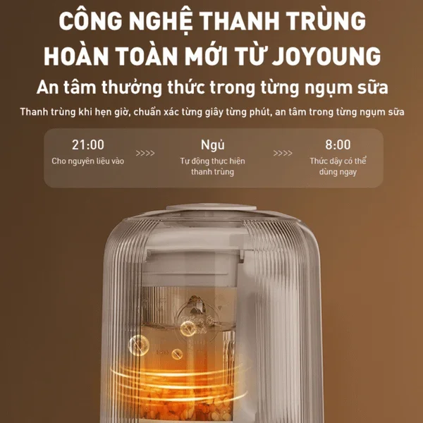 Máy Làm Sữa Hạt Đa Năng Joyoung JHSB-602 Pro