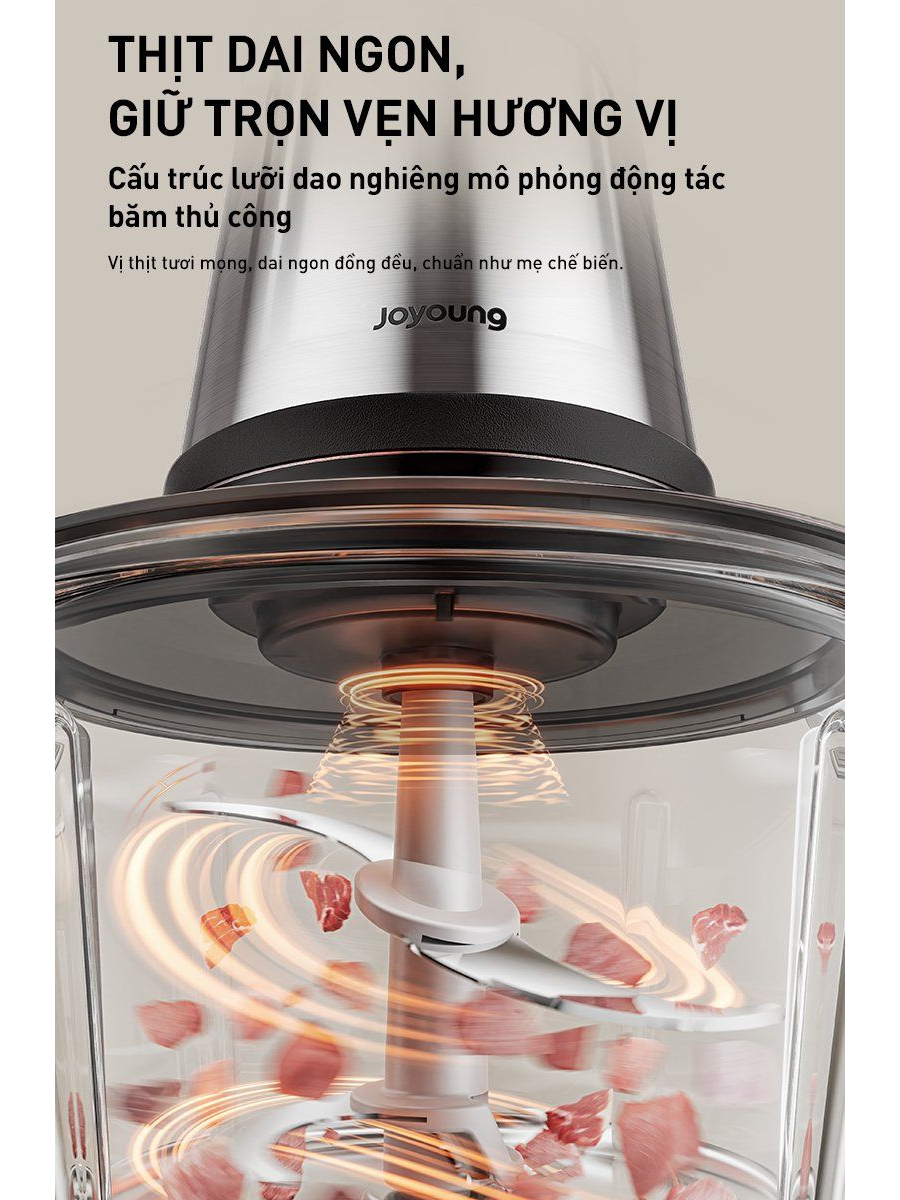 Máy Xay Thịt Đa Năng Joyoung JFC-808 1.8 Lít 7