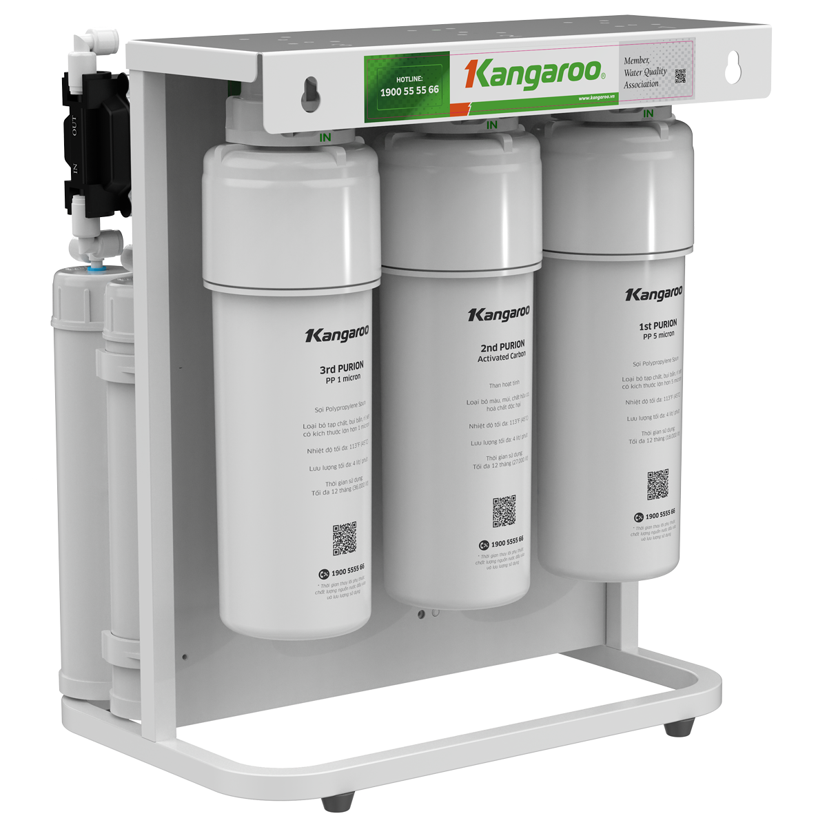 Máy Lọc Nước RO Hydrogen Kangaroo KG13K9H1 2