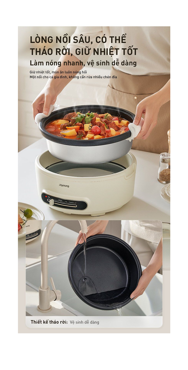 Nồi Lẩu Đa Năng Joyoung JHP-218 4 Lít 7