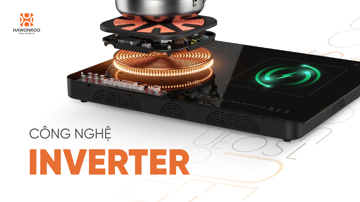 Bếp Từ Đôi Hawonkoo CEH-299-Inverter 5400W - Thái Lan 10