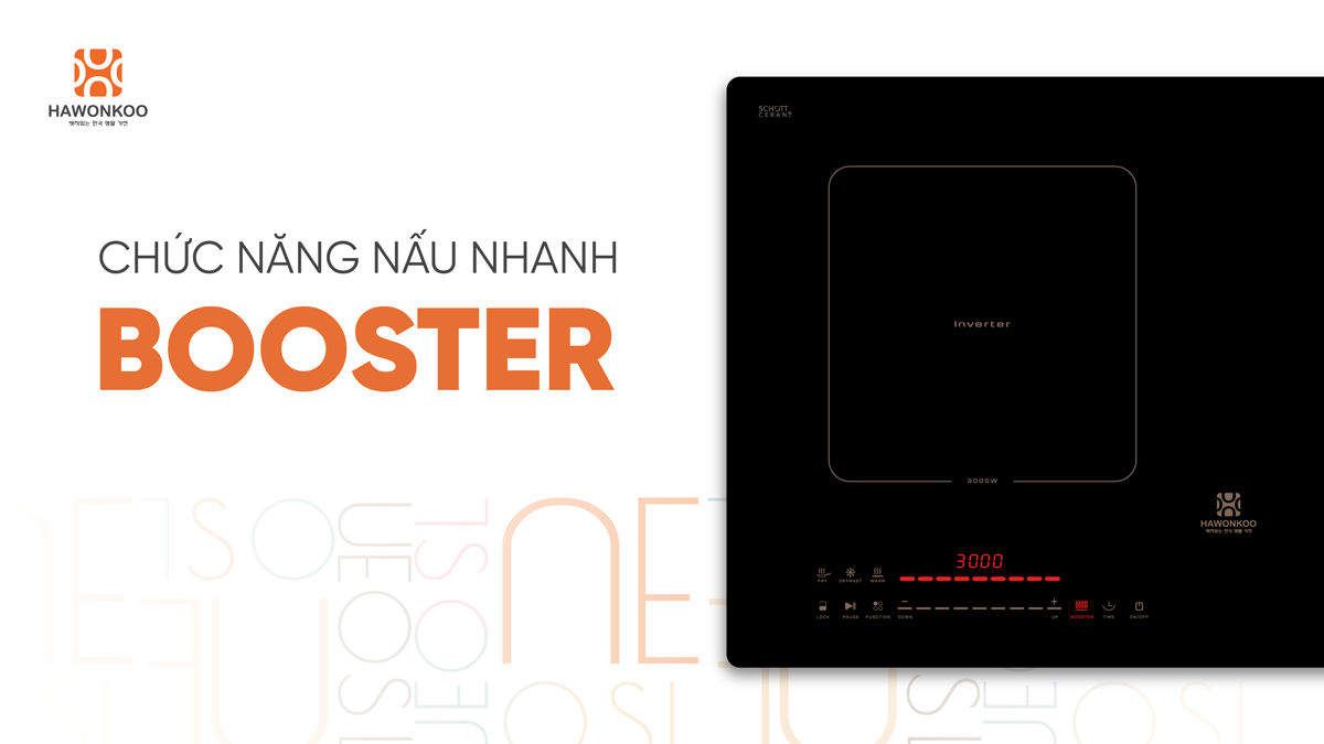 Bếp Từ Đôi Hawonkoo CEH-299-Inverter 5400W - Thái Lan 11
