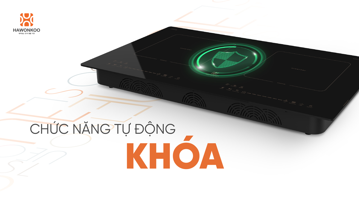 Bếp Từ Đôi Hawonkoo CEH-299-Inverter 5400W - Thái Lan 13