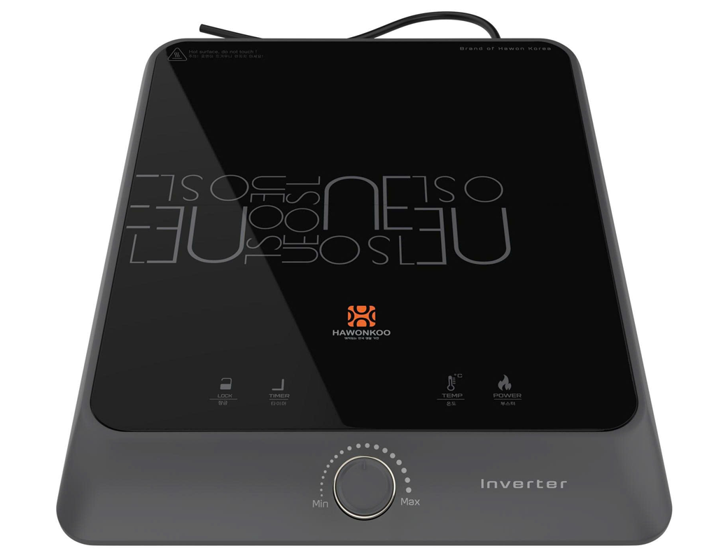Bếp Điện Từ Đơn Kèm Nồi Lẩu Hawonkoo Seoul-CEH-106-Inverter-GR 2100W 1