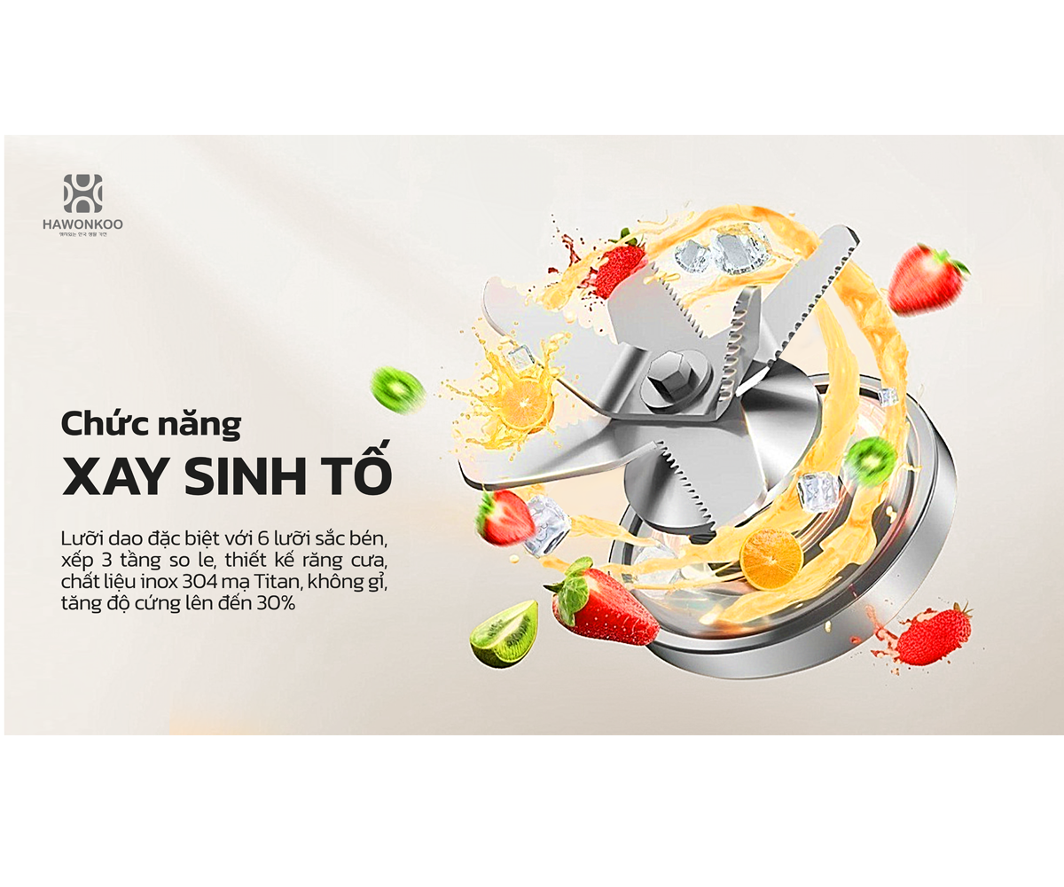 Máy Xay Đa Năng Hawonkoo SEOUL-BEH-001 600W 23