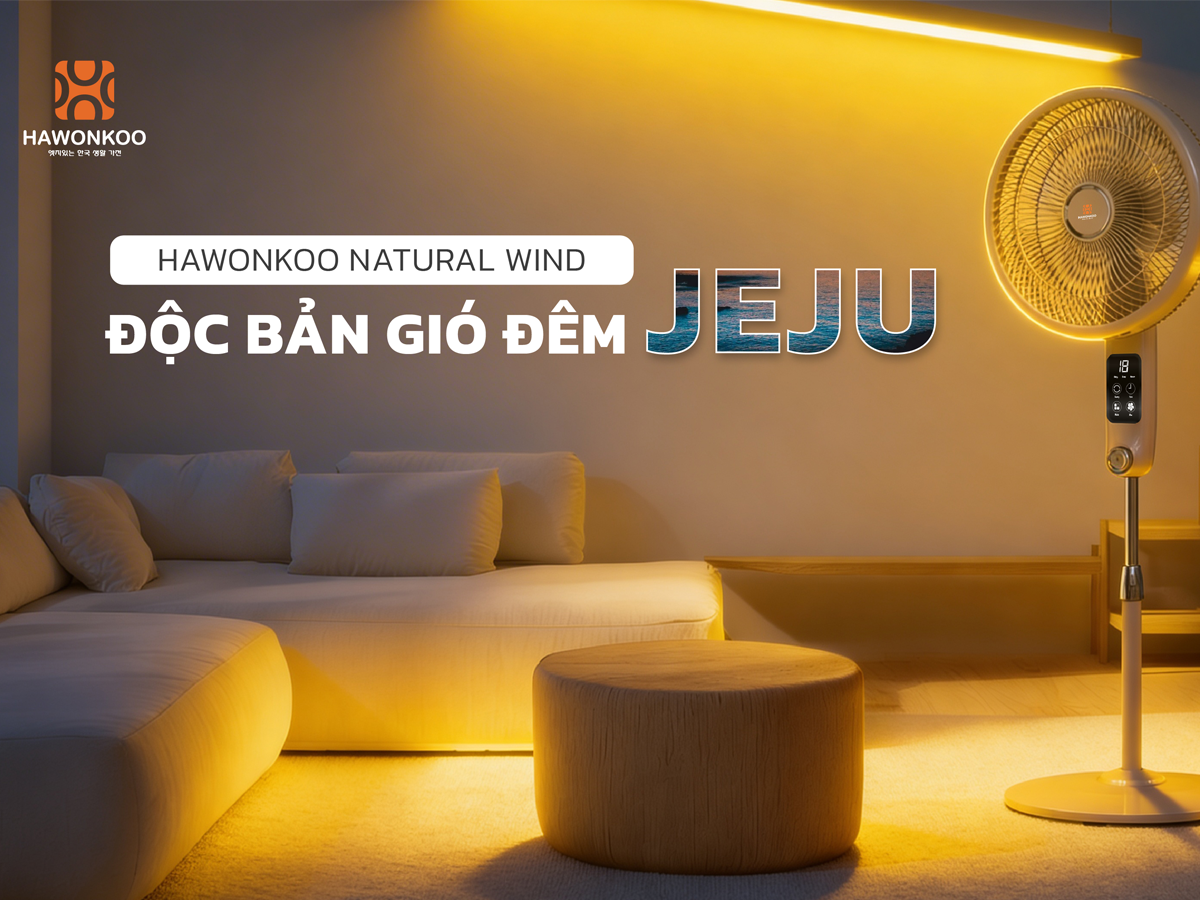 Quạt Đứng Có Remote Hawonkoo FDH-86-BLDC-Inverter-CF 42W - Thái Lan 15