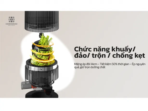 Máy Ép Chậm Hawonkoo SJH-004 200W