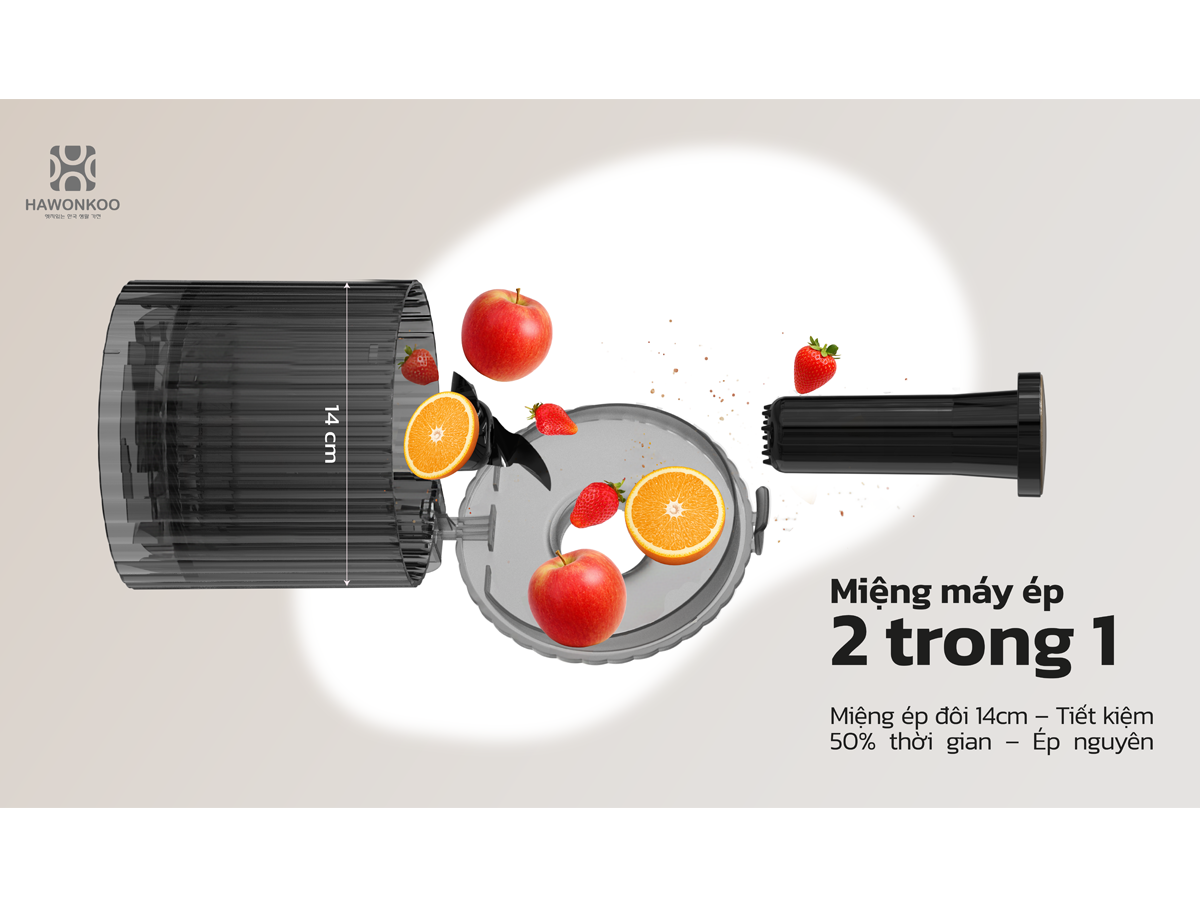 Máy Ép Chậm Hawonkoo SJH-004 200W 13