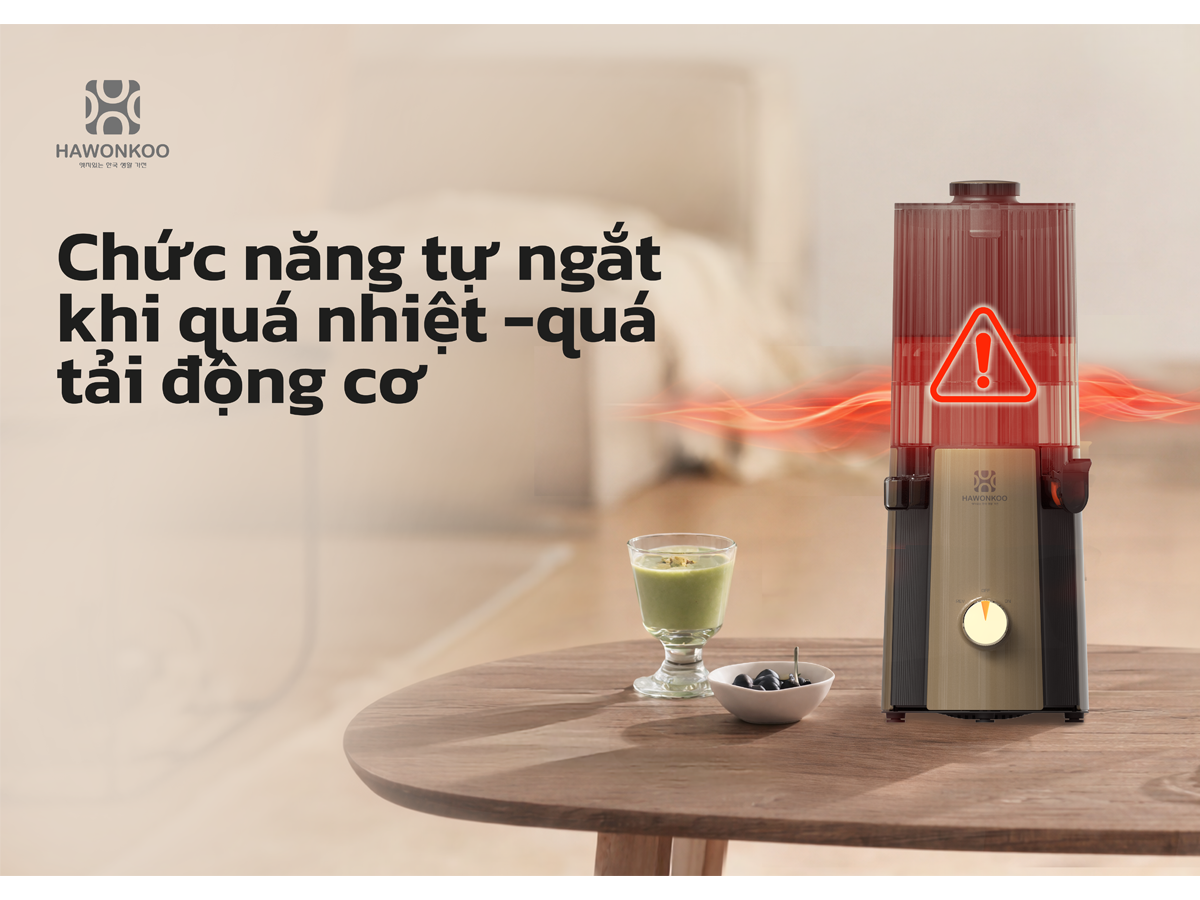 Máy Ép Chậm Hawonkoo SJH-004 200W 15