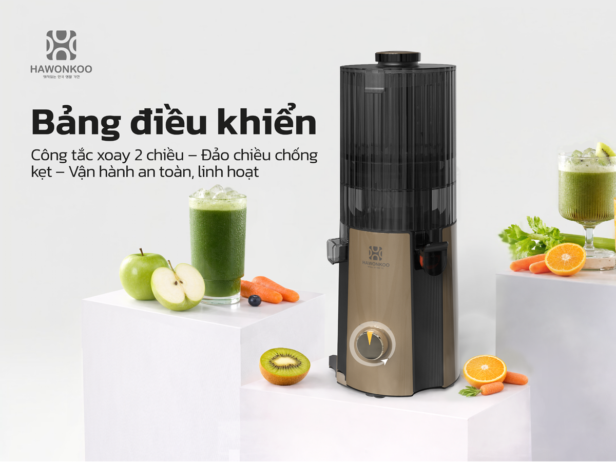 Máy Ép Chậm Hawonkoo SJH-004 200W 8