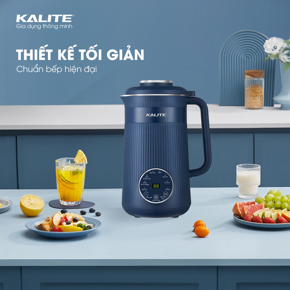 Máy Làm Sữa Hạt Kalite KCB12B 1.2 Lít 5