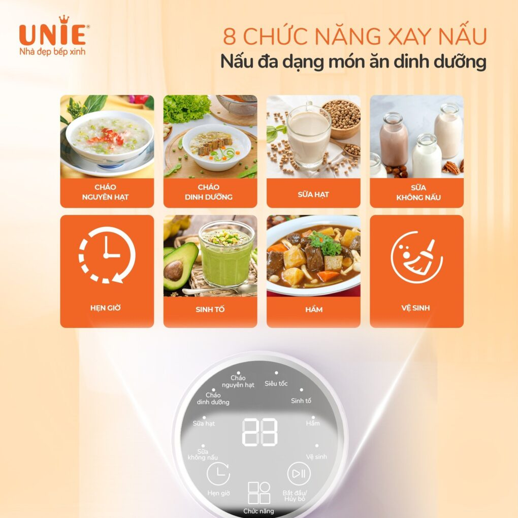 Máy Làm Sữa Hạt Unie UMB10 5