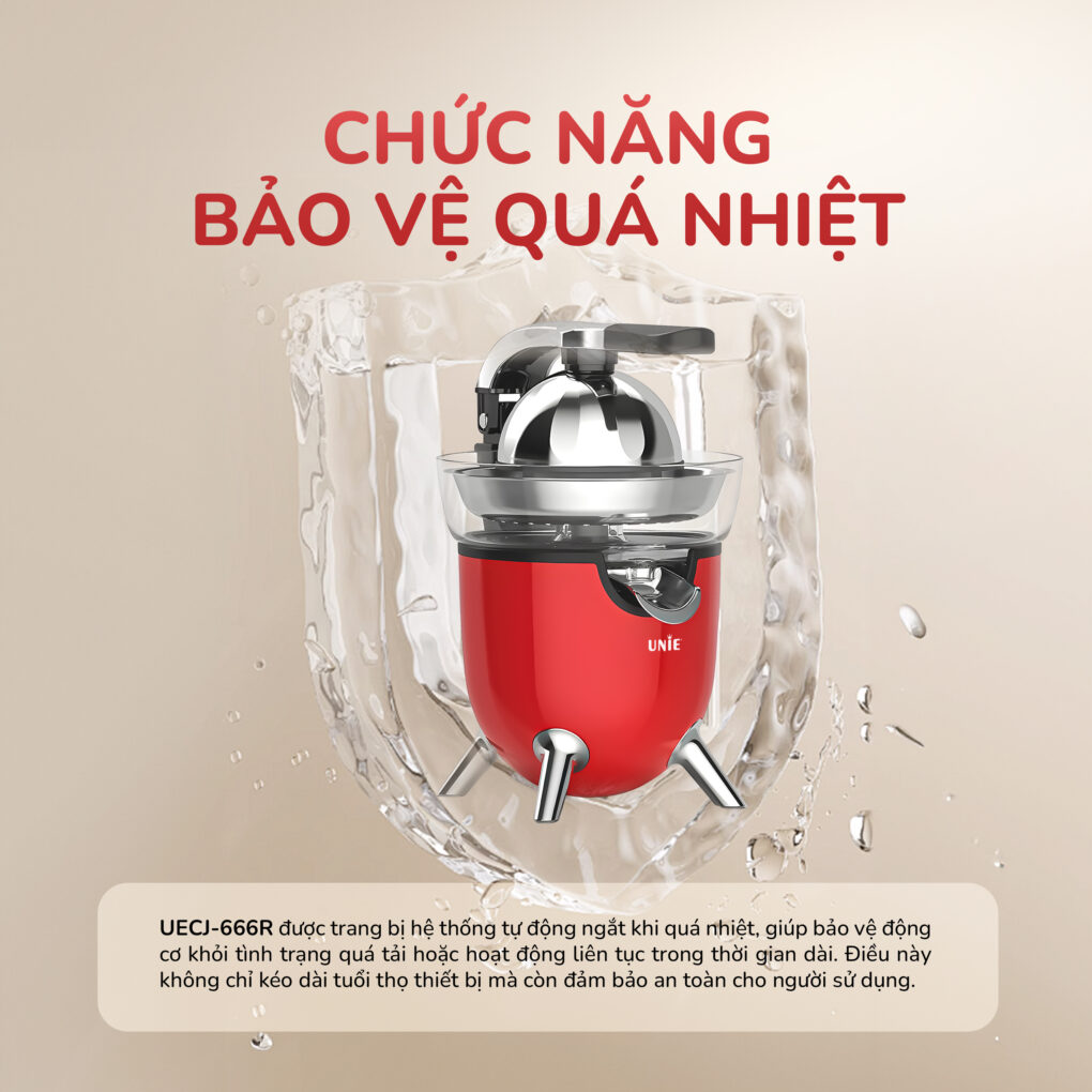 Máy Vắt Cam Unie UECJ-666R 11