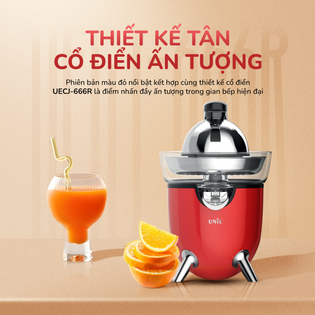 Máy Vắt Cam Unie UECJ-666R 2
