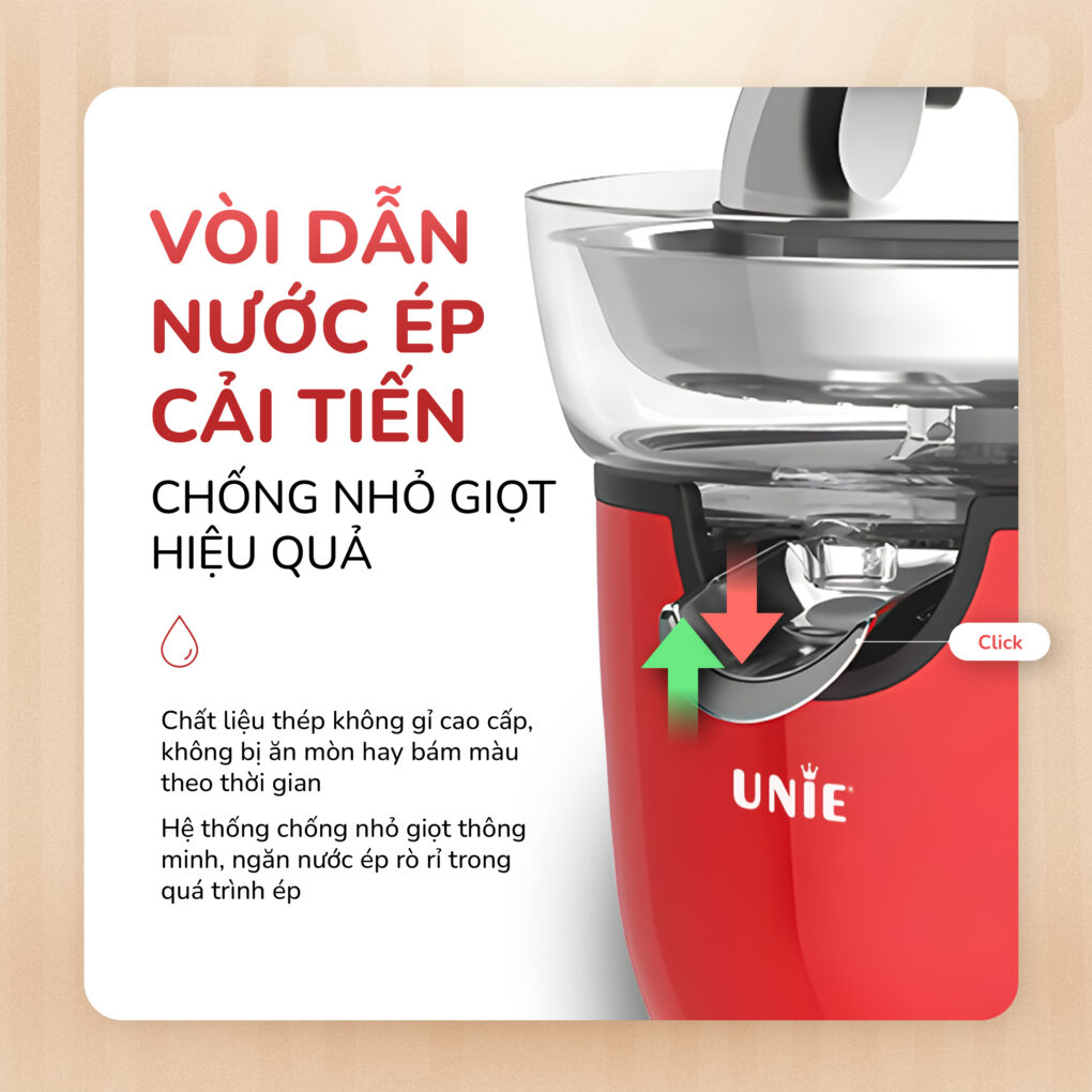 Máy Vắt Cam Unie UECJ-666R 6