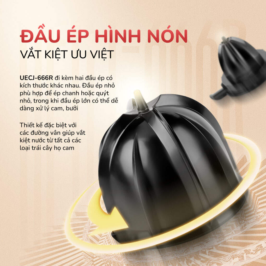 Máy Vắt Cam Unie UECJ-666R 8