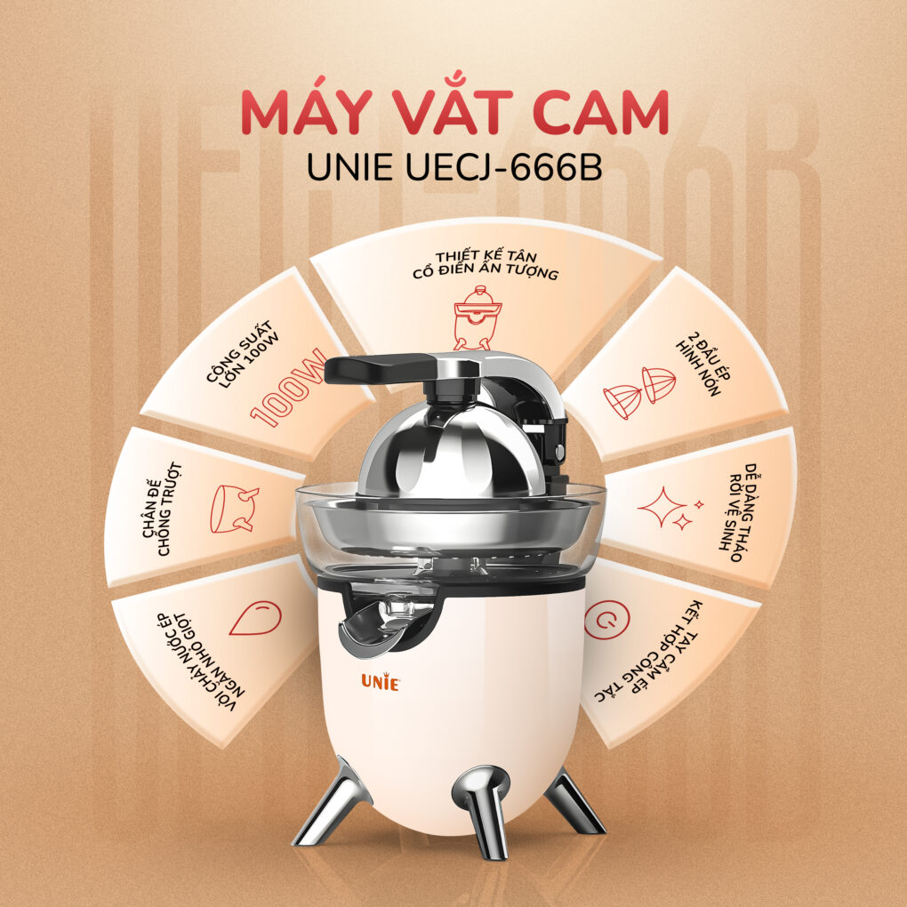 Máy Vắt Cam Unie UECJ-666B 1