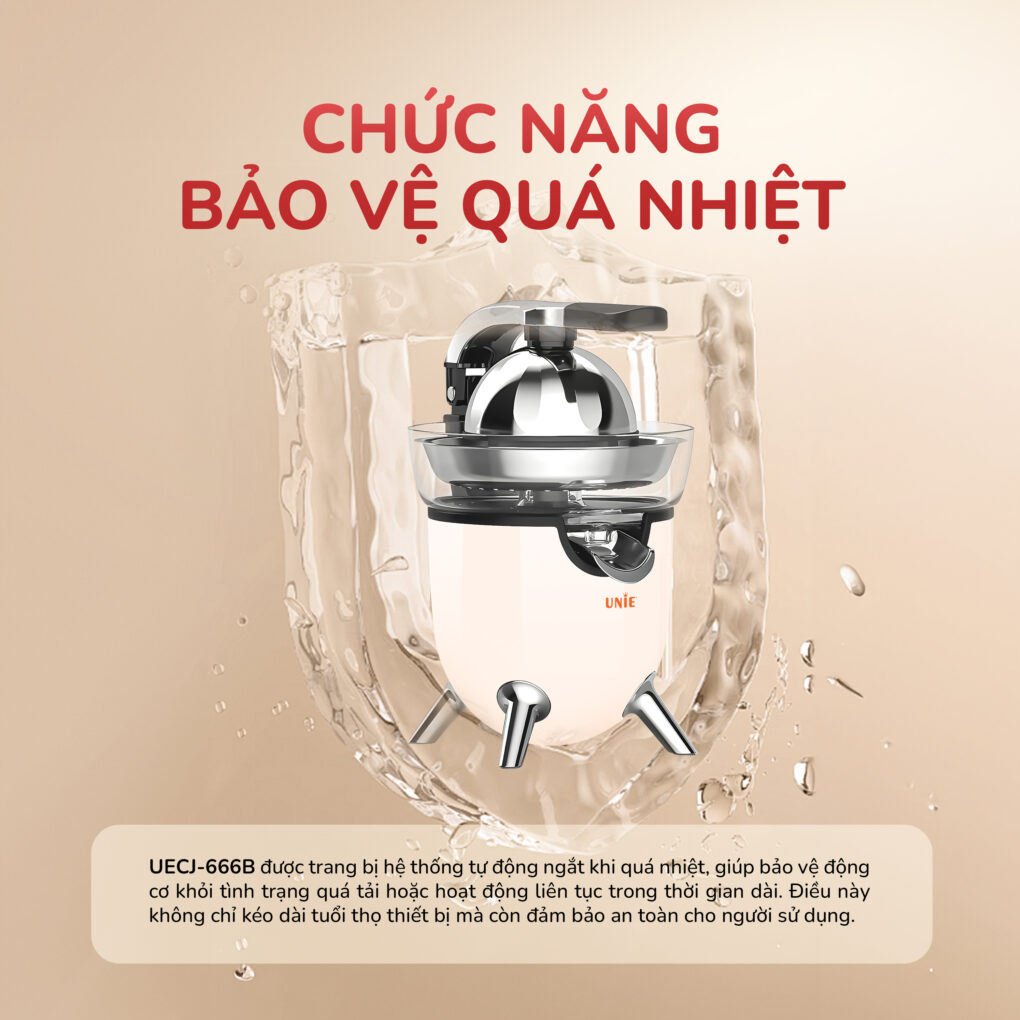 Máy Vắt Cam Unie UECJ-666B 10