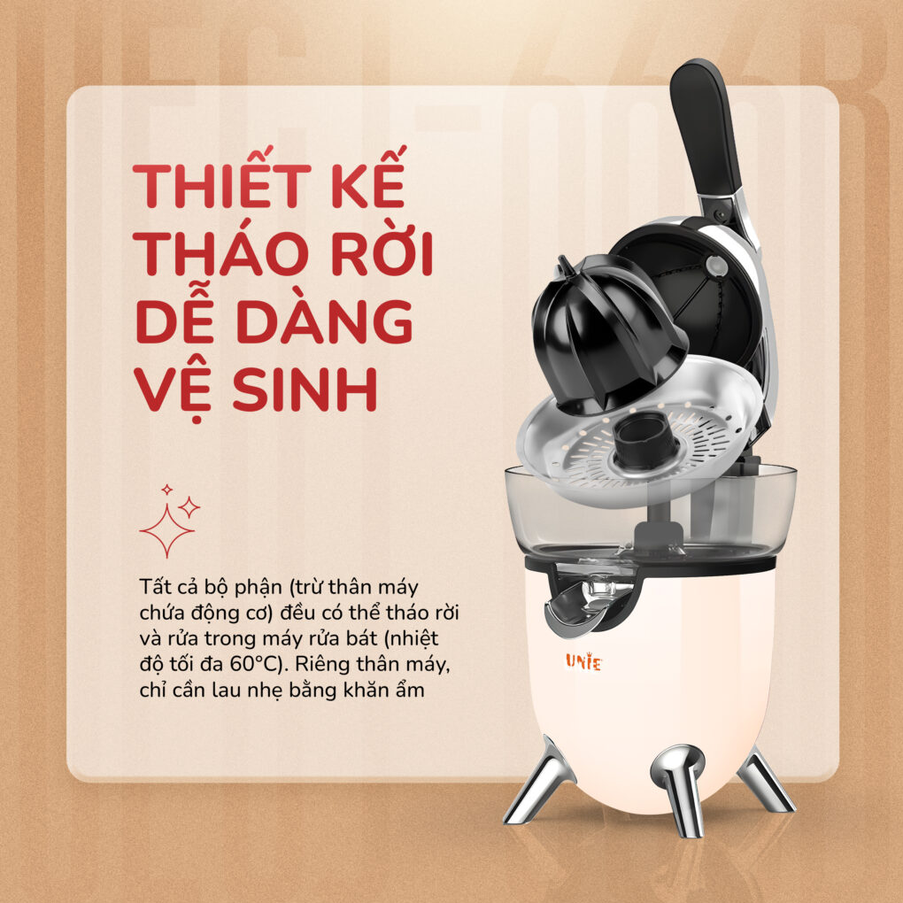 Máy Vắt Cam Unie UECJ-666B 11