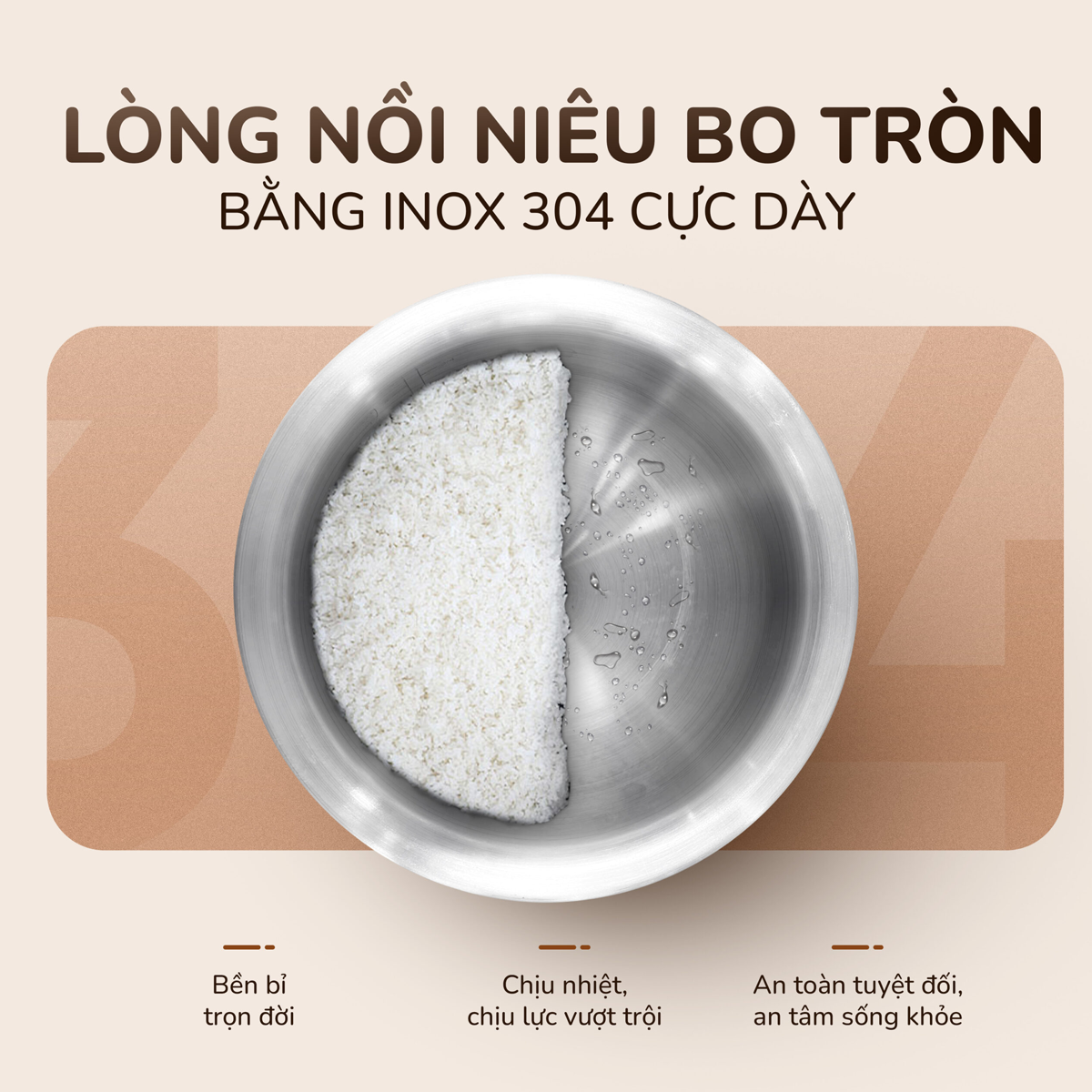 Nồi Cơm Điện Tử Unie URC612 1.2 Lít 7