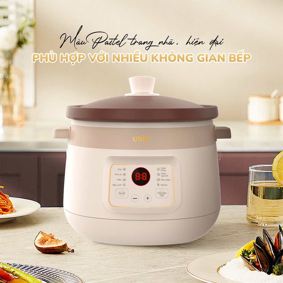 Nồi Kho Hầm Chuyên Dụng Unie USC308 3 Lít 4