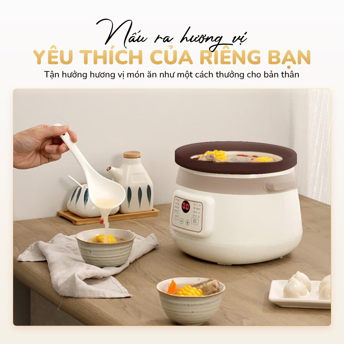 Nồi Kho Hầm Chuyên Dụng Unie USC308 3 Lít 8