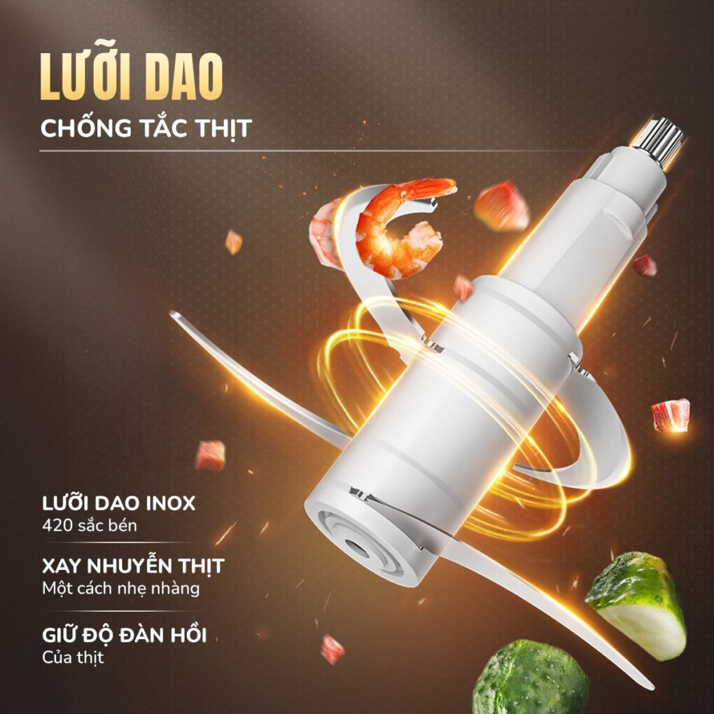 Máy Xay Thịt Unie UM366 2.5 Lít 6