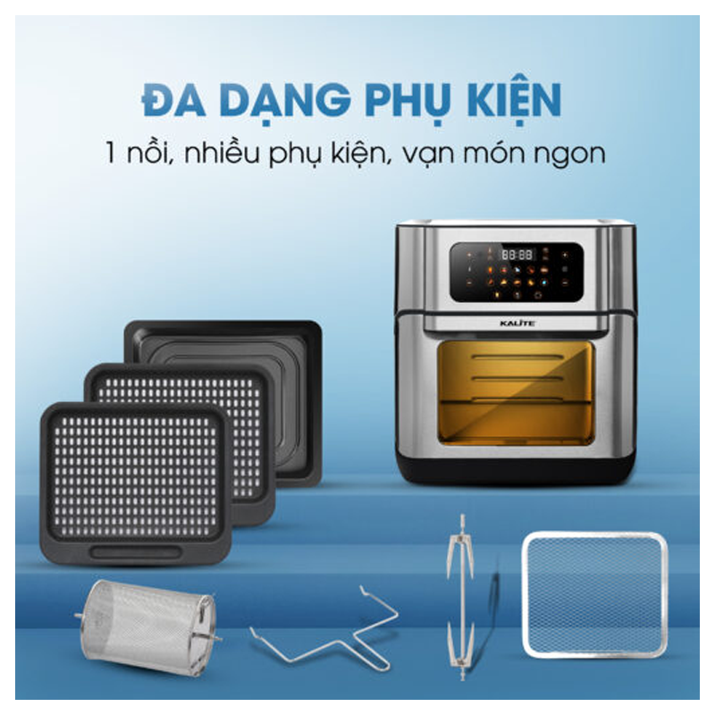 Nồi Chiên Không Dầu Kalite Air Pro 12 Lít 7