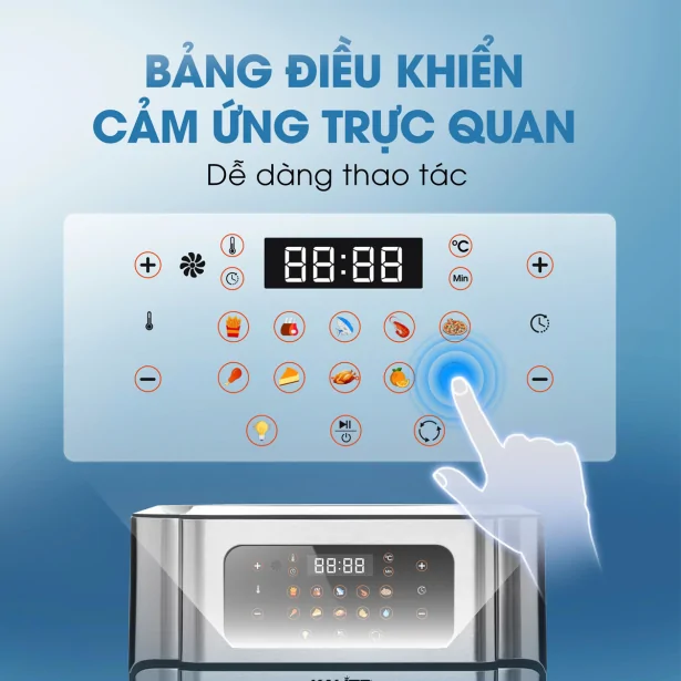 Nồi Chiên Không Dầu Kalite Air Pro 12 Lít