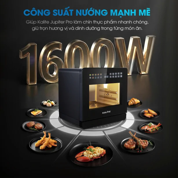Nồi Chiên Hơi Nước Kalite Jupiter Pro 18 Lít