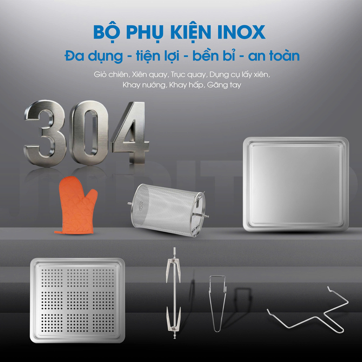Nồi Chiên Hơi Nước Kalite Jupiter Pro 18 Lít 8