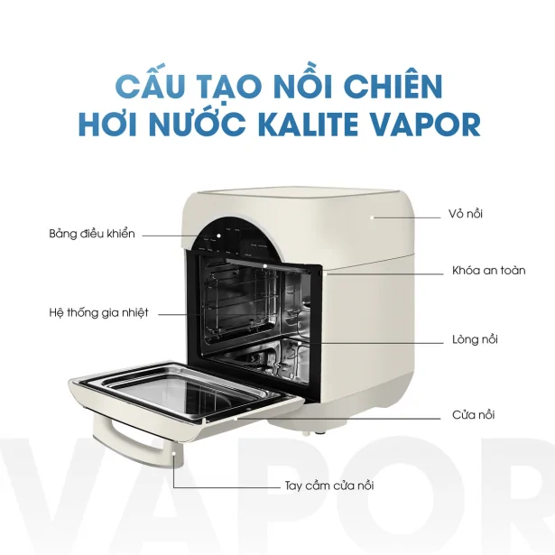 Nồi Chiên Hơi Nước Kalite Vapor