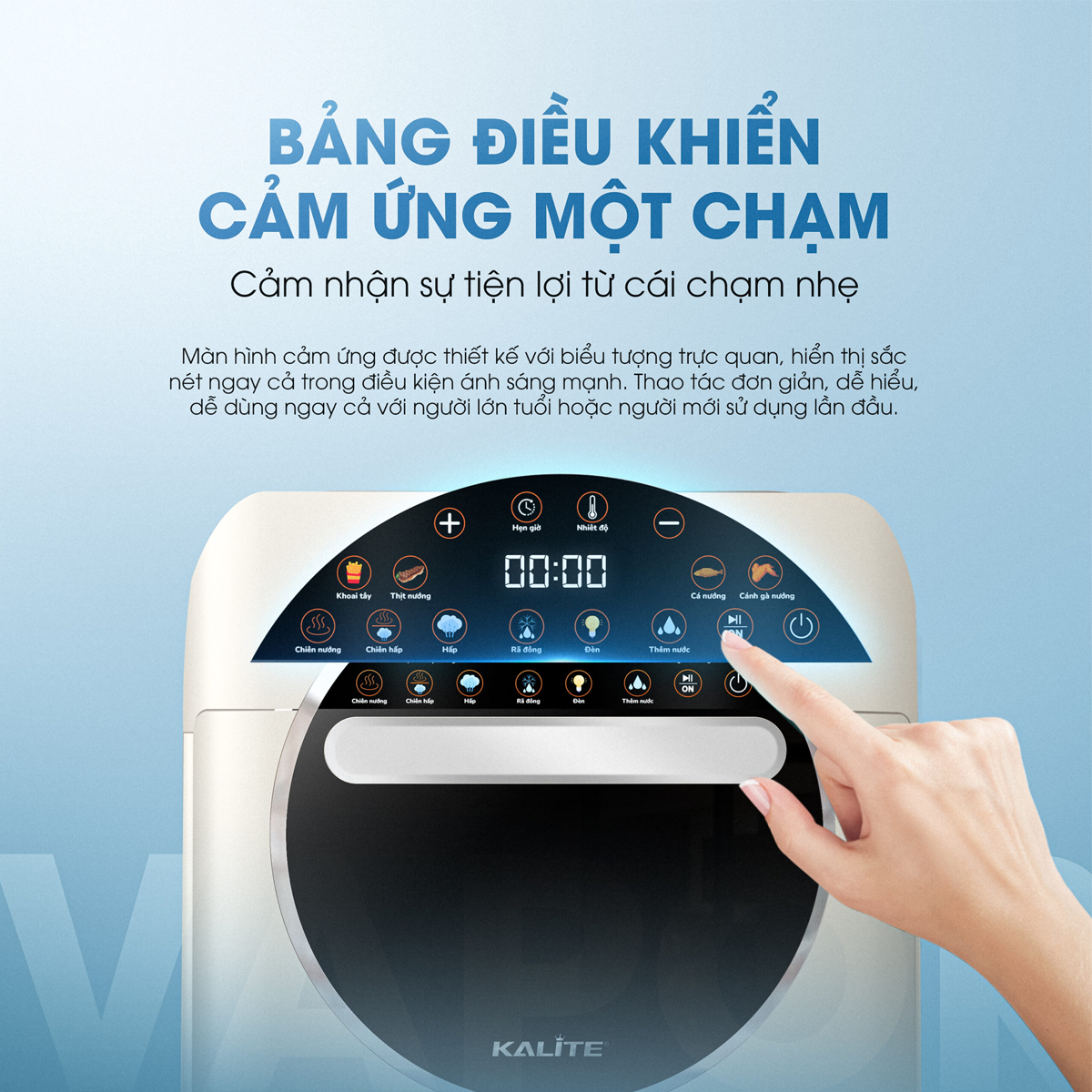 Nồi Chiên Hơi Nước Kalite Vapor 4