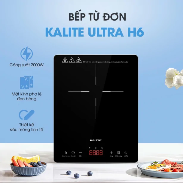 Bếp Từ Đơn Kalite Ultra H6