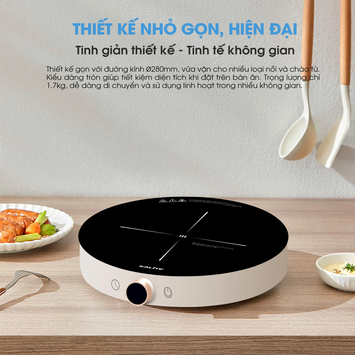 Bếp Từ Đơn Kalite Power S8 2000W 3