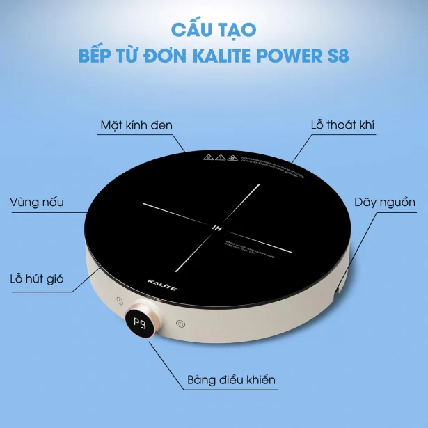 Bếp Từ Đơn Power S8 2000W