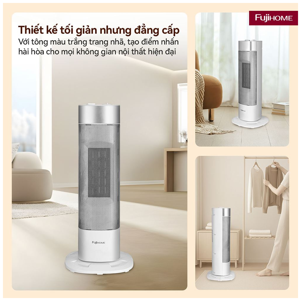 Máy Sưởi Điện Fujihome FH3100M 5