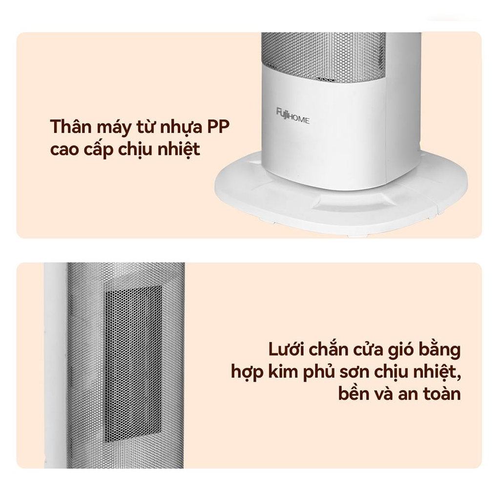 Máy Sưởi Điện Fujihome FH3100M 6