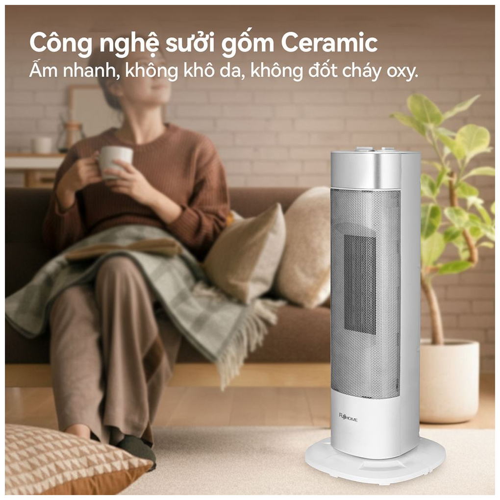 Máy Sưởi Điện Fujihome FH3100M 9