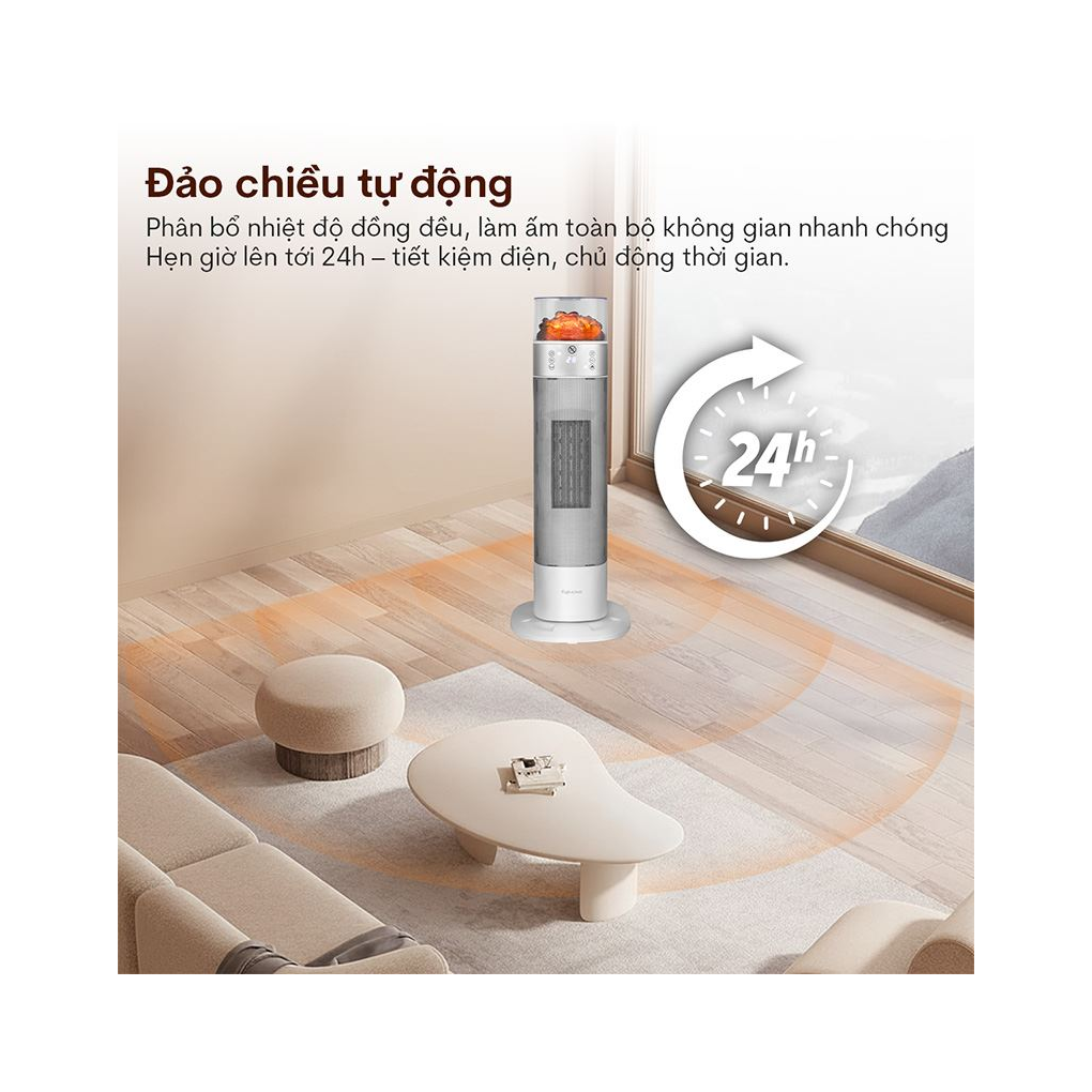 Quạt Sưởi Gốm Fujihome FH3100E 11