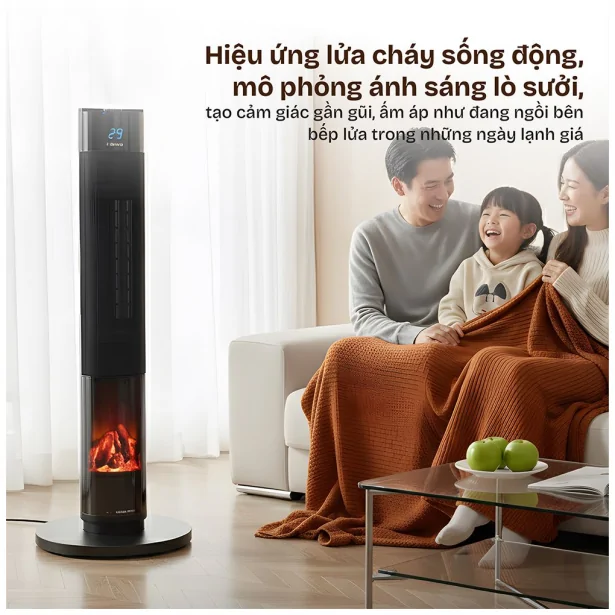 Quạt sưởi gốm Fujihome FH1950
