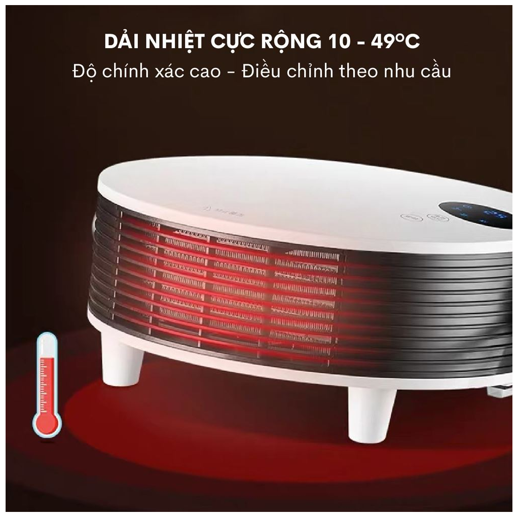 Quạt Sưởi Treo Tường Nhà Tắm Fujihome FHB5000 7