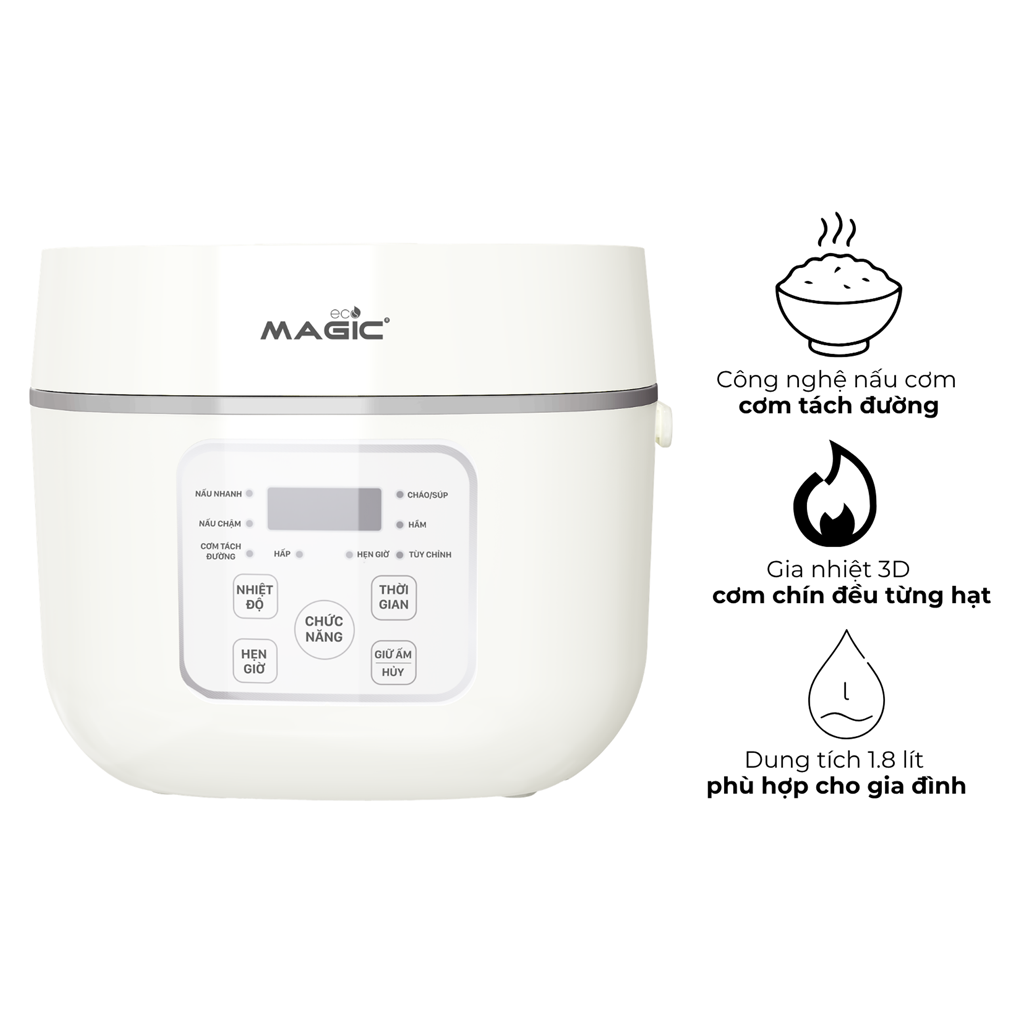 Nồi Cơm Điện Tử Magic AC-261 1.8 Lít 3
