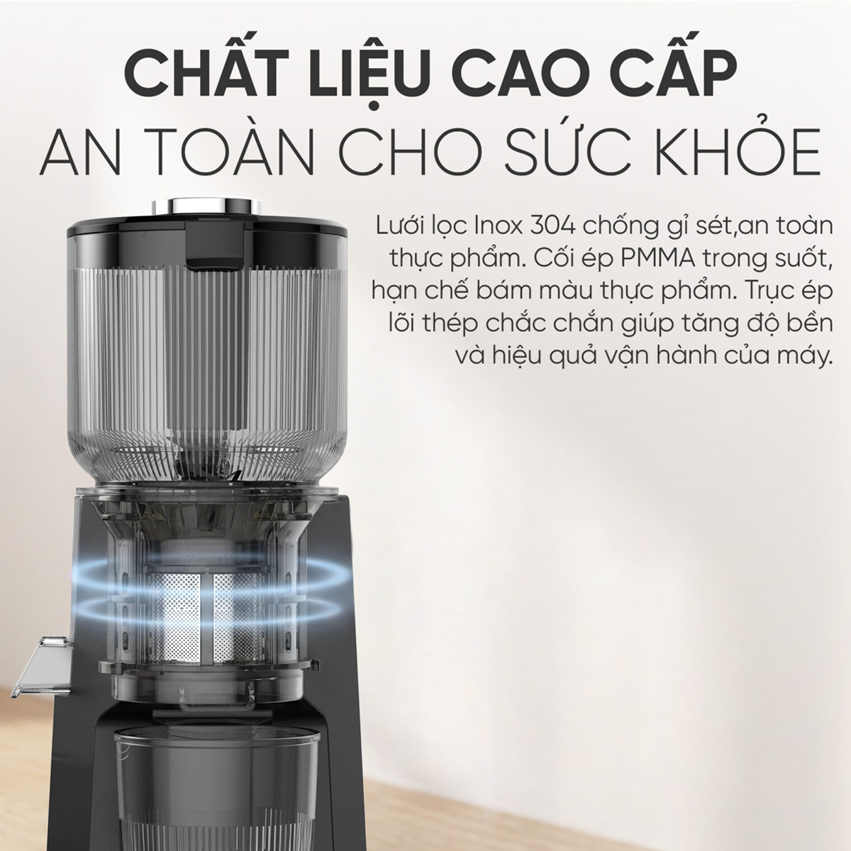 Máy Ép Chậm Magic Eco AC-150 220W 6